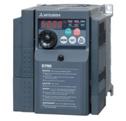Inversor de Frequência 0,8A 220V trifásico FR-D720-008-NA Mitsubishi